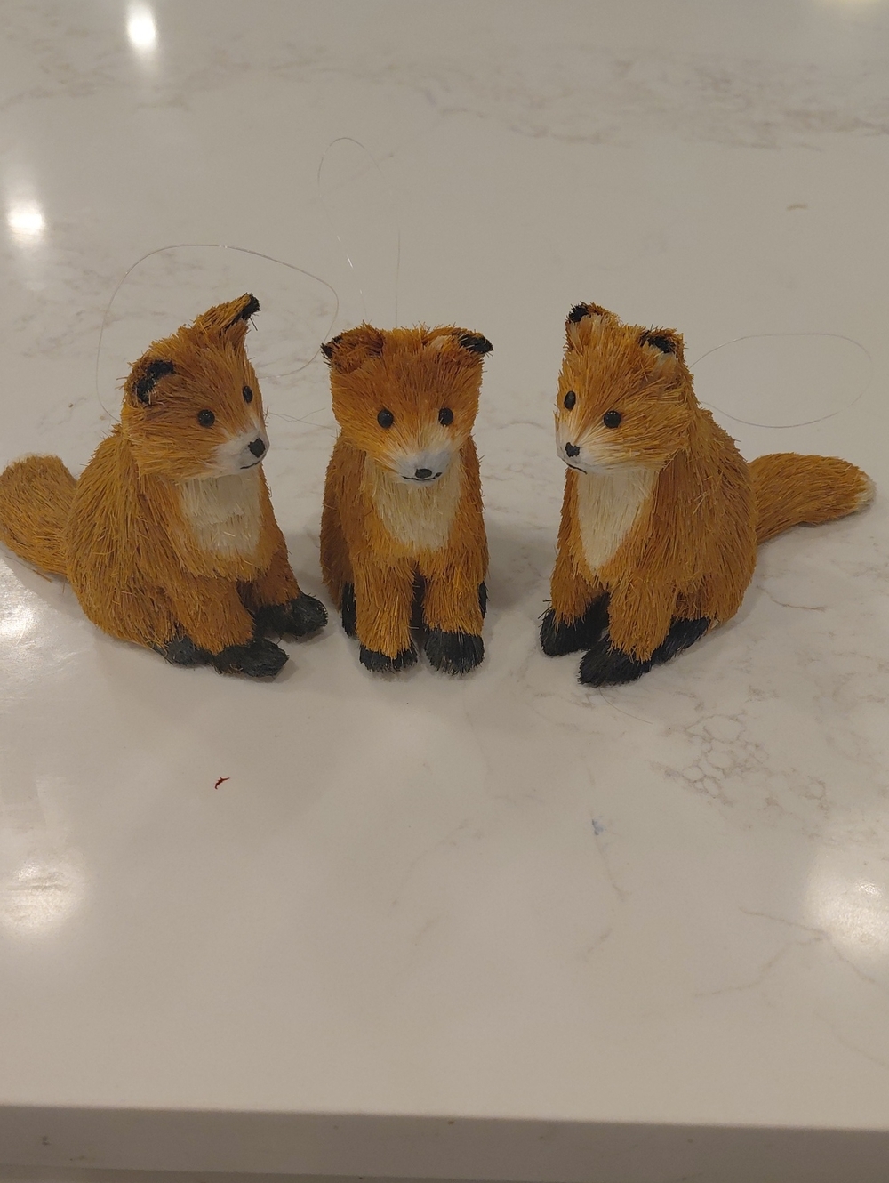 New Brush Fox Set....Purchased in Middleburg, Virginia....NEW